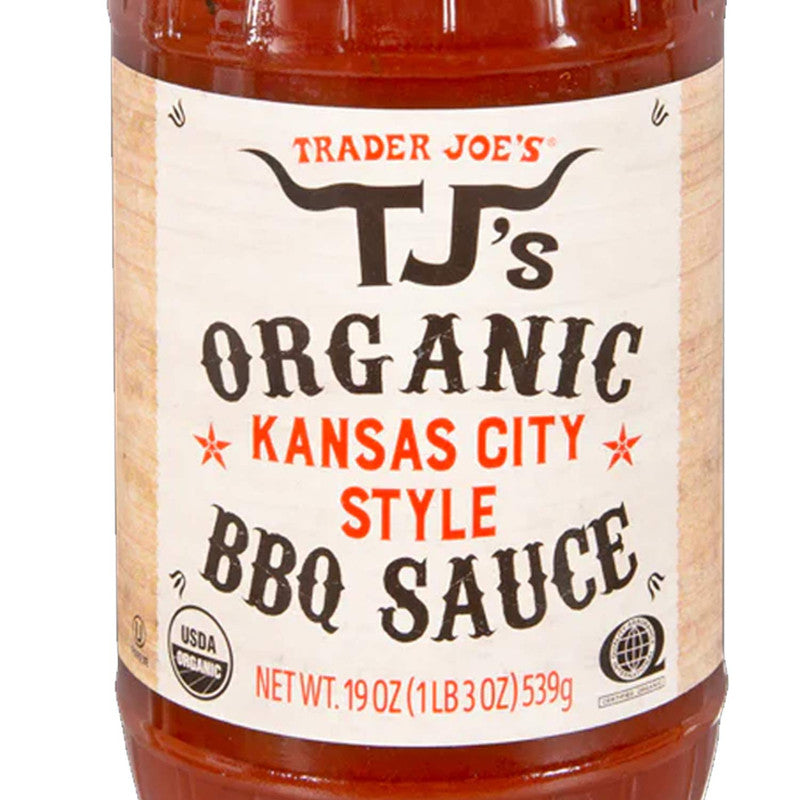 Trader Joes Organic Kansas City Style BBQ Sauce/19 Oz