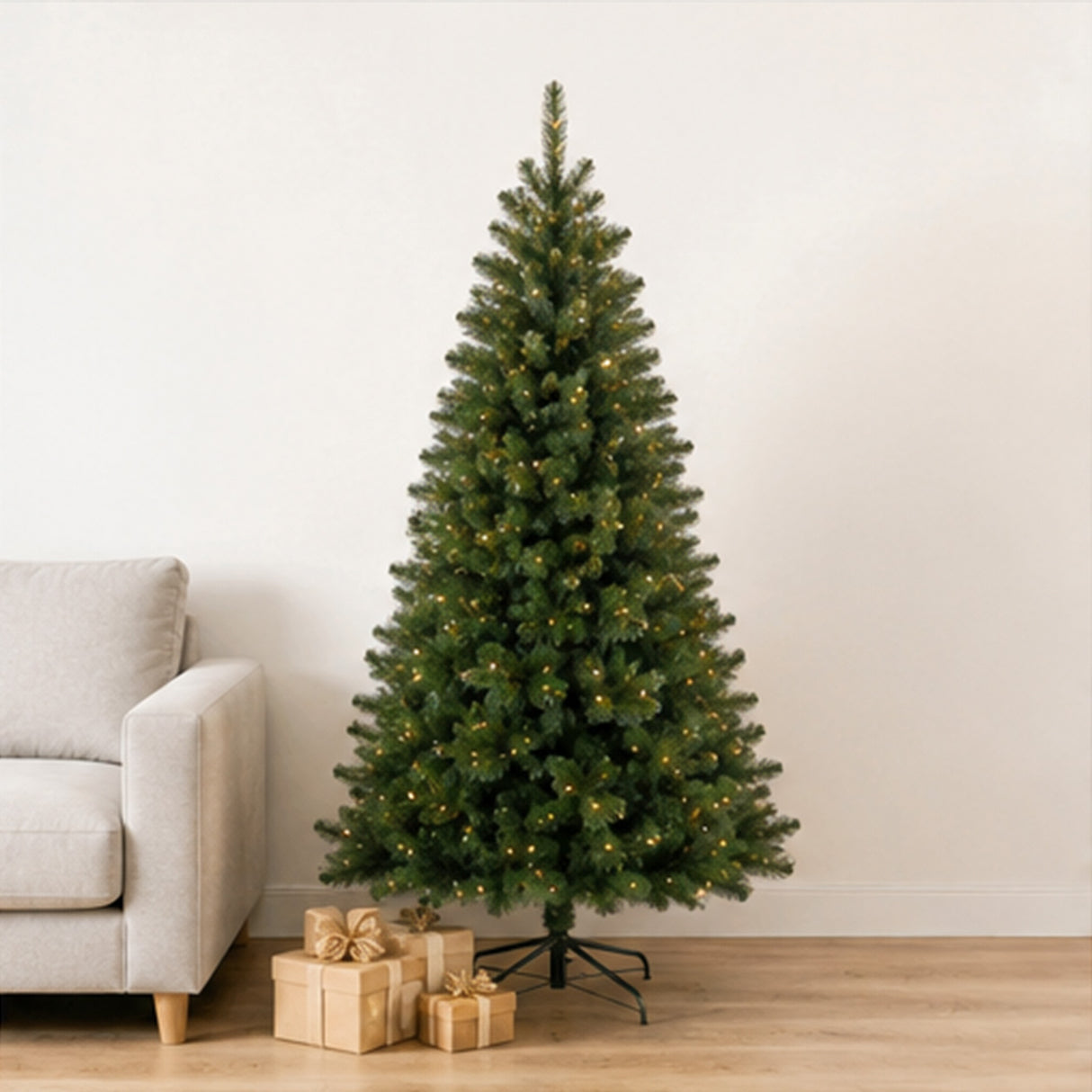 6FT PVC Christmas Tree Artificial Holiday Home Decor