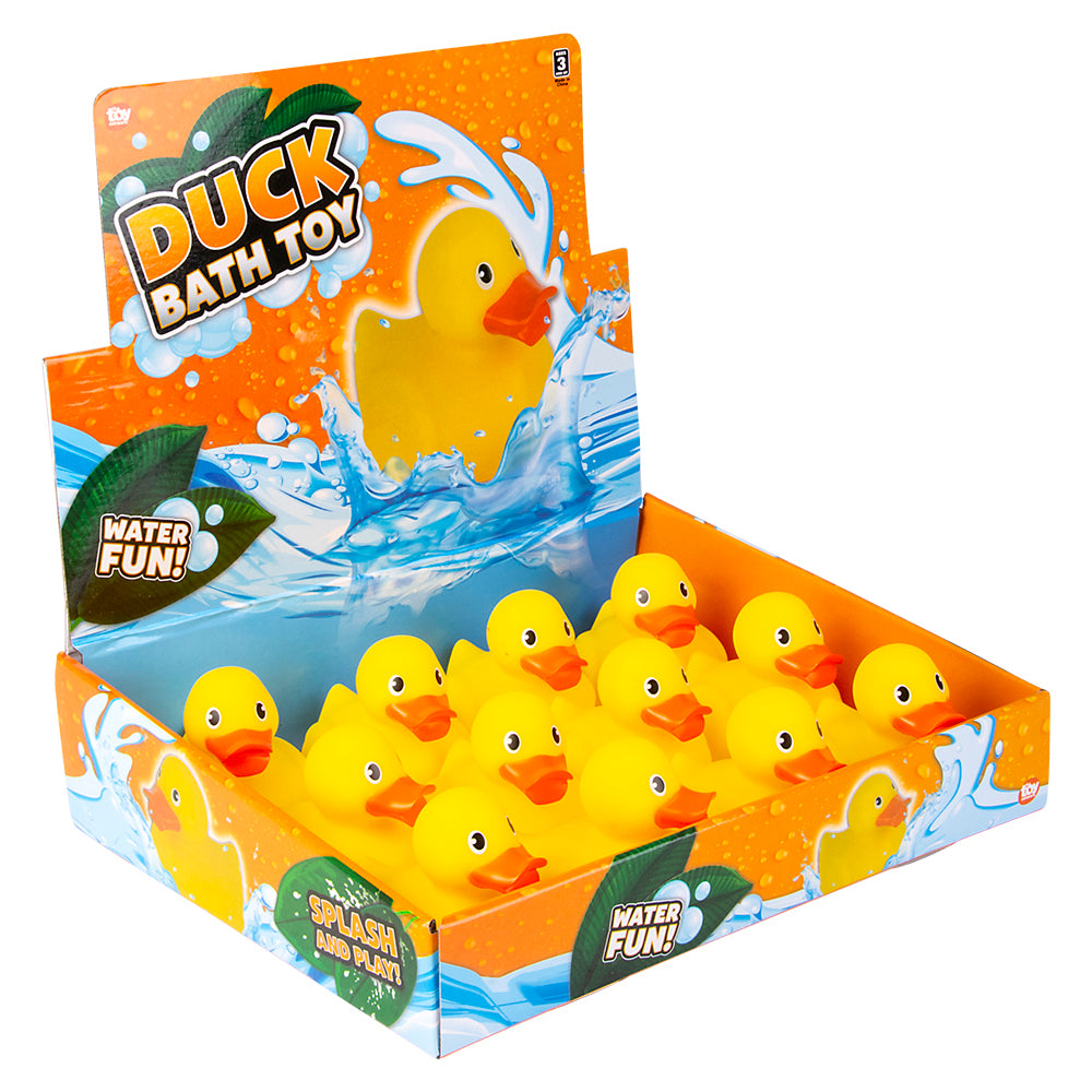 Bath Time Ducky 3.5" (12 Pc Display)