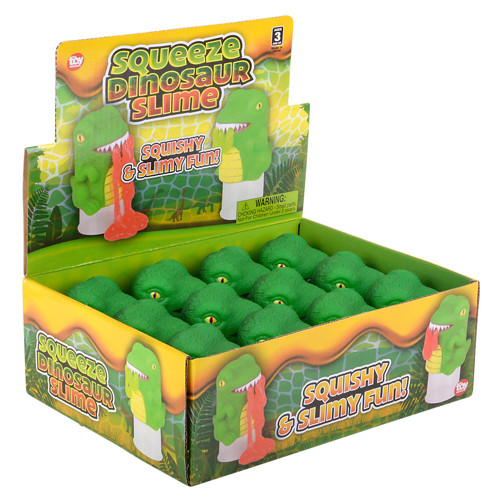 Dinosaur Slime Squeeze Toy (12 Pc Display)