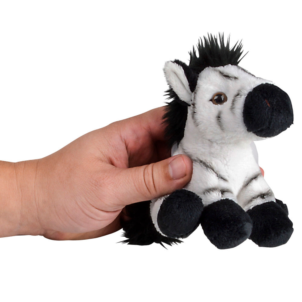 Plush Zebra Small World Zebra (1 PC)