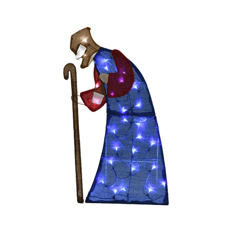 54 Inch Nativity Scene LED with White Lights Indoor Outdoor Christmas Decoration