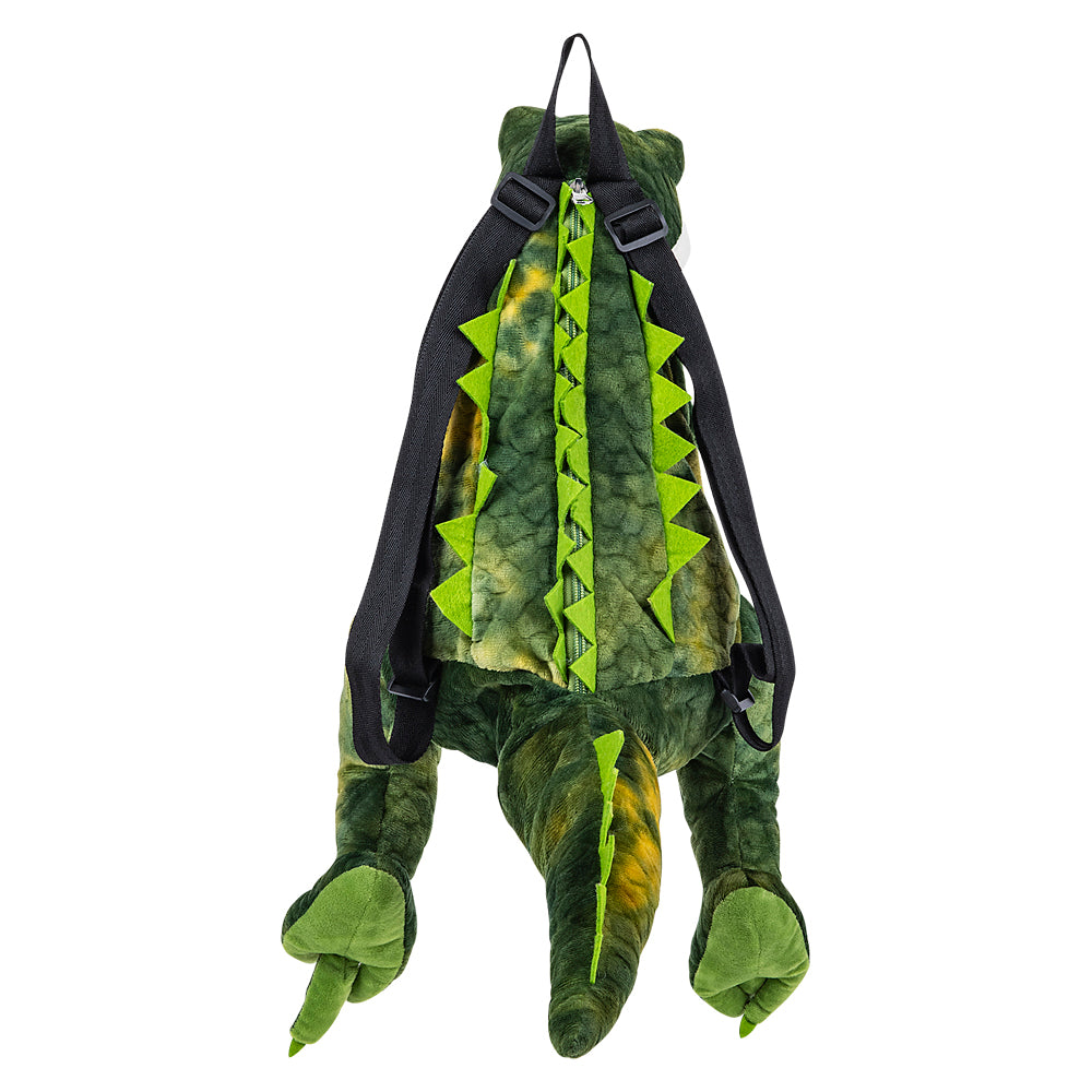 Alligator Backpack Plush Backpack With Plastic Teeth