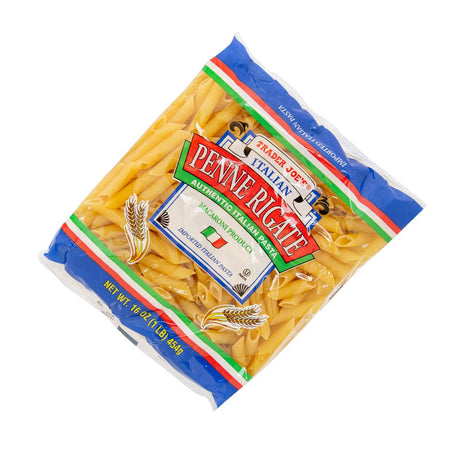 Trader Joe’s Authentic Italian Penne Rigate Pasta 1 Lb