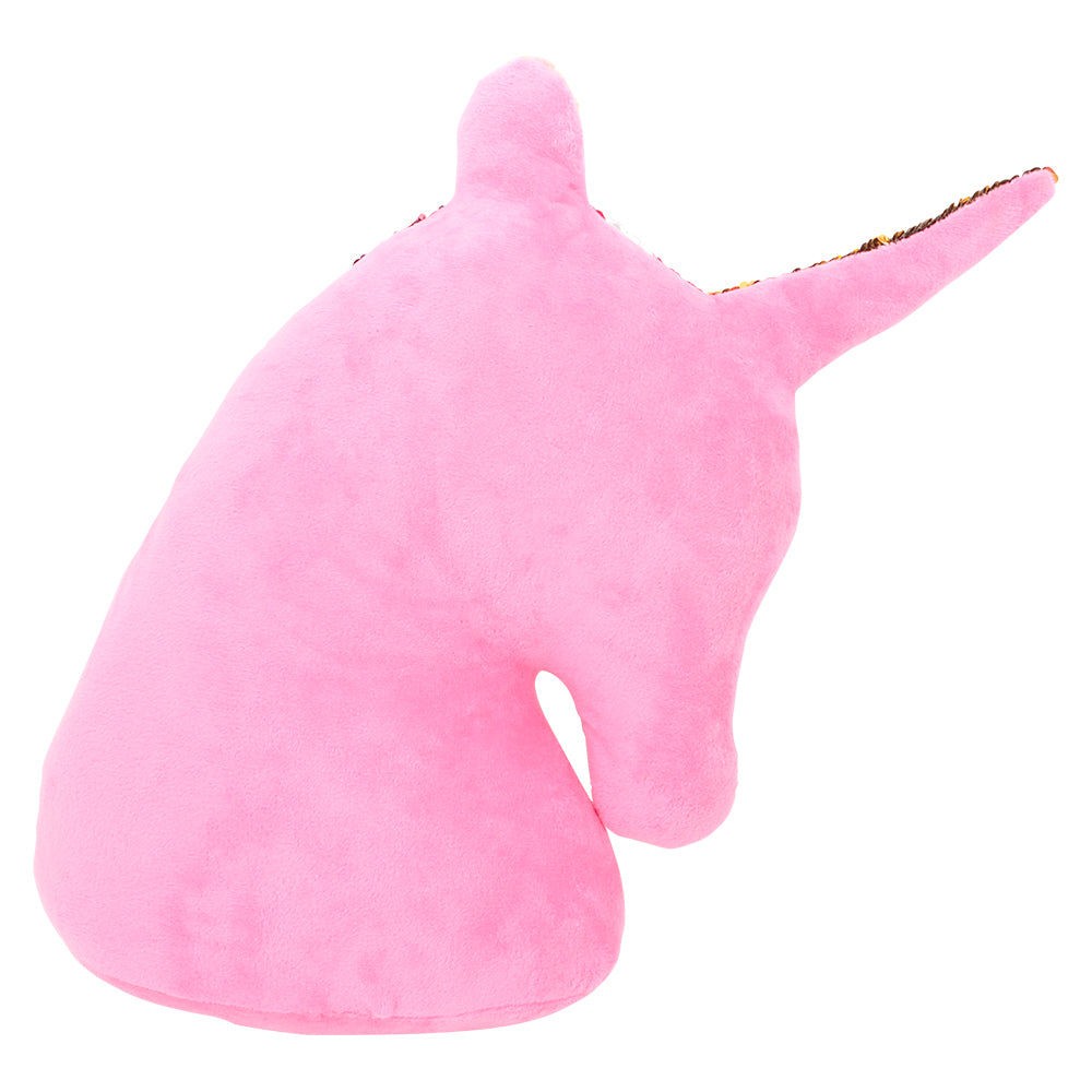 Plush Flip Sequin Unicorn Pillow (1 PC)