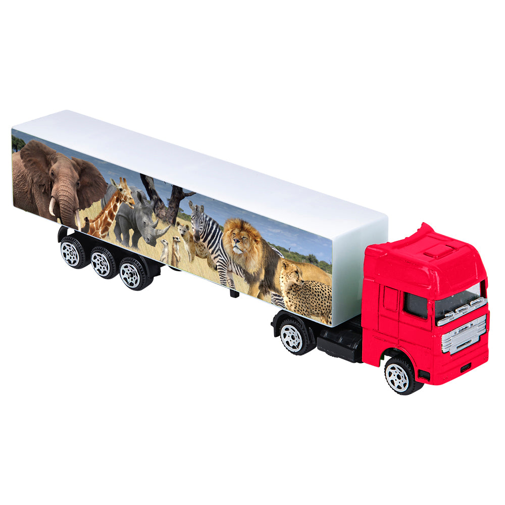 Safari Tractor Trailer Toy (1 PC)