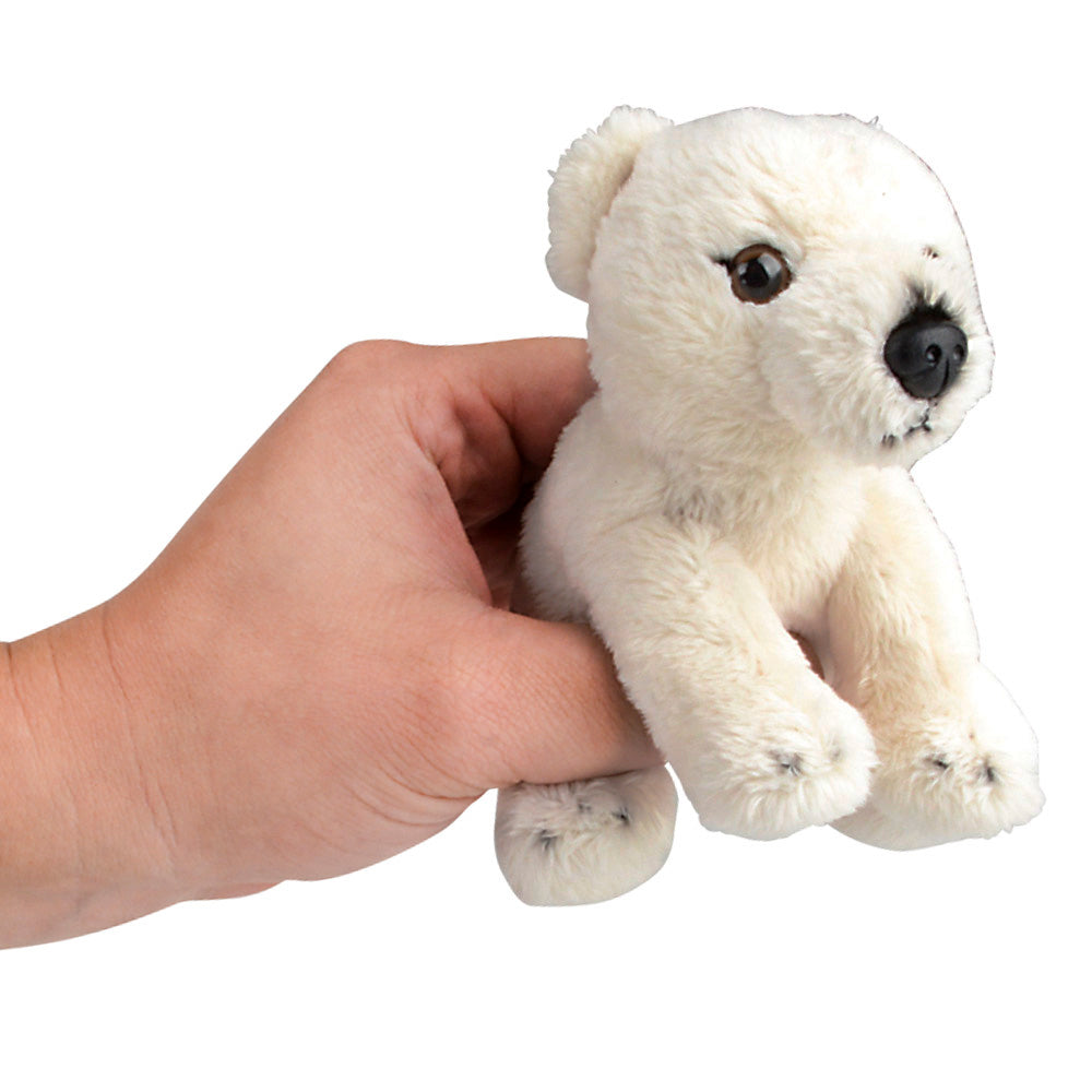 Polar Bear Plush 5" Buttersoft Small World