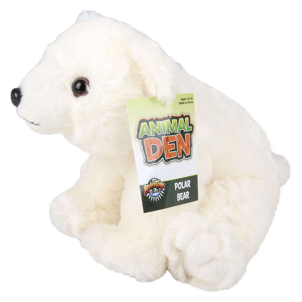 Polar Bear Plush 8"