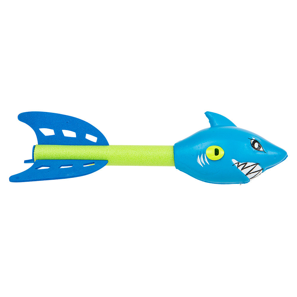 Shark Rocket Whistle Foam Toy