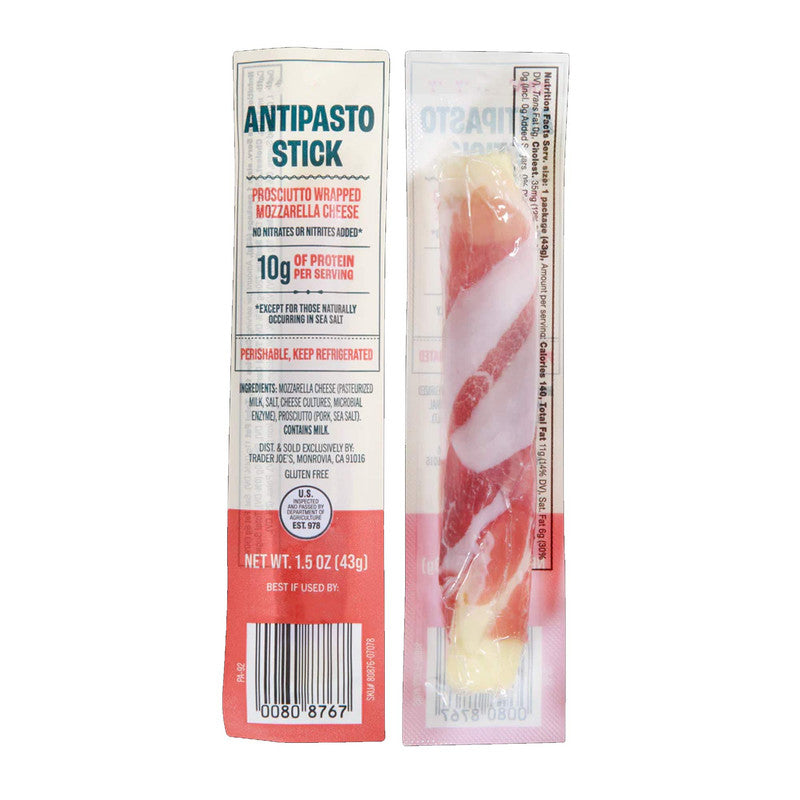 Antipasto Stick Prosciutto Wrapped Mozzarella Cheese