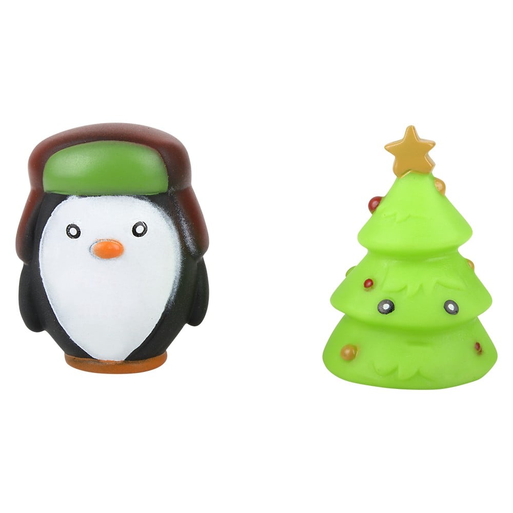 Christmas Character Assortment 2" Mini Rubber Figures