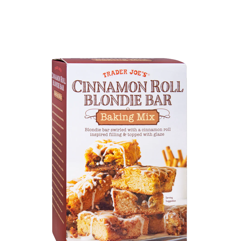 Trader Joe’s Cinnamon Roll Blondie Bar Mix 21 Oz