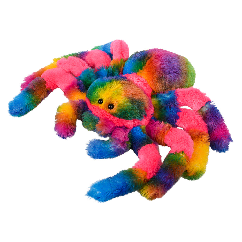Rainbow Splatter Spider Plush (1 PC)