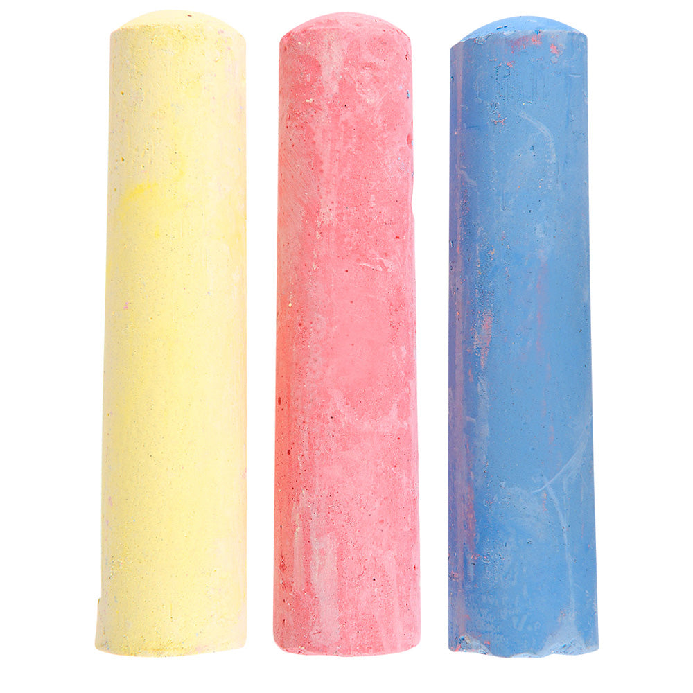 Sidewalk Chalk 3-Piece Jumbo (1 DZ)