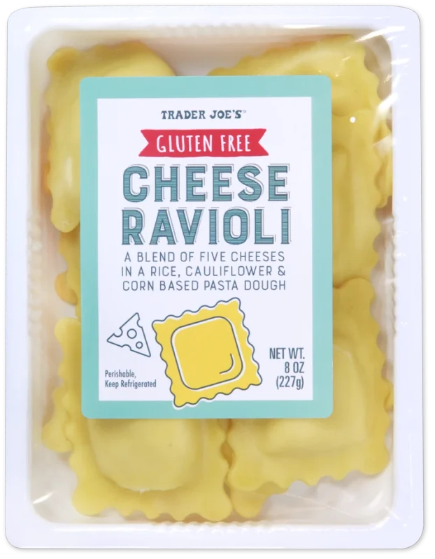 Rich Gluten Free Cheese Ravioli with Five Cheeses