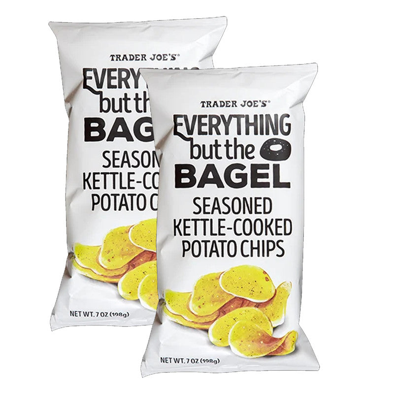 Trader Joe’s Everything But The Bagel Seasoned Potato Chips/7 Oz