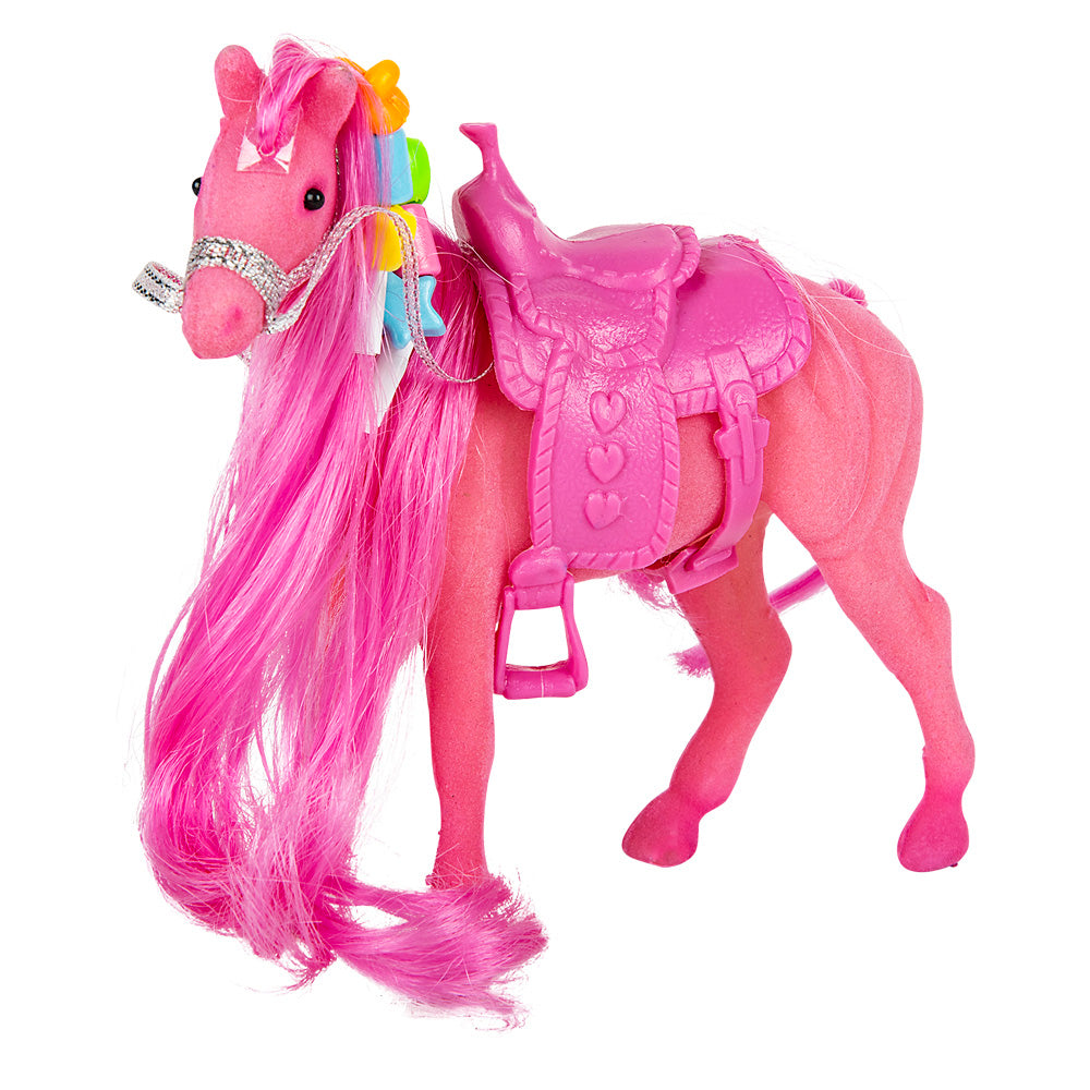 Flocked Pony Assorted (1 DZ)