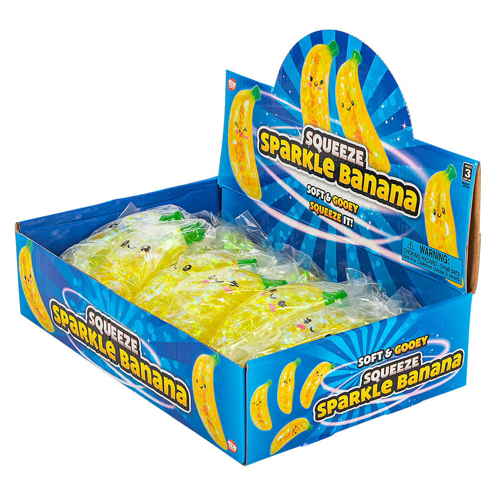 Squeeze Sparkle Banana (12 PC Display)