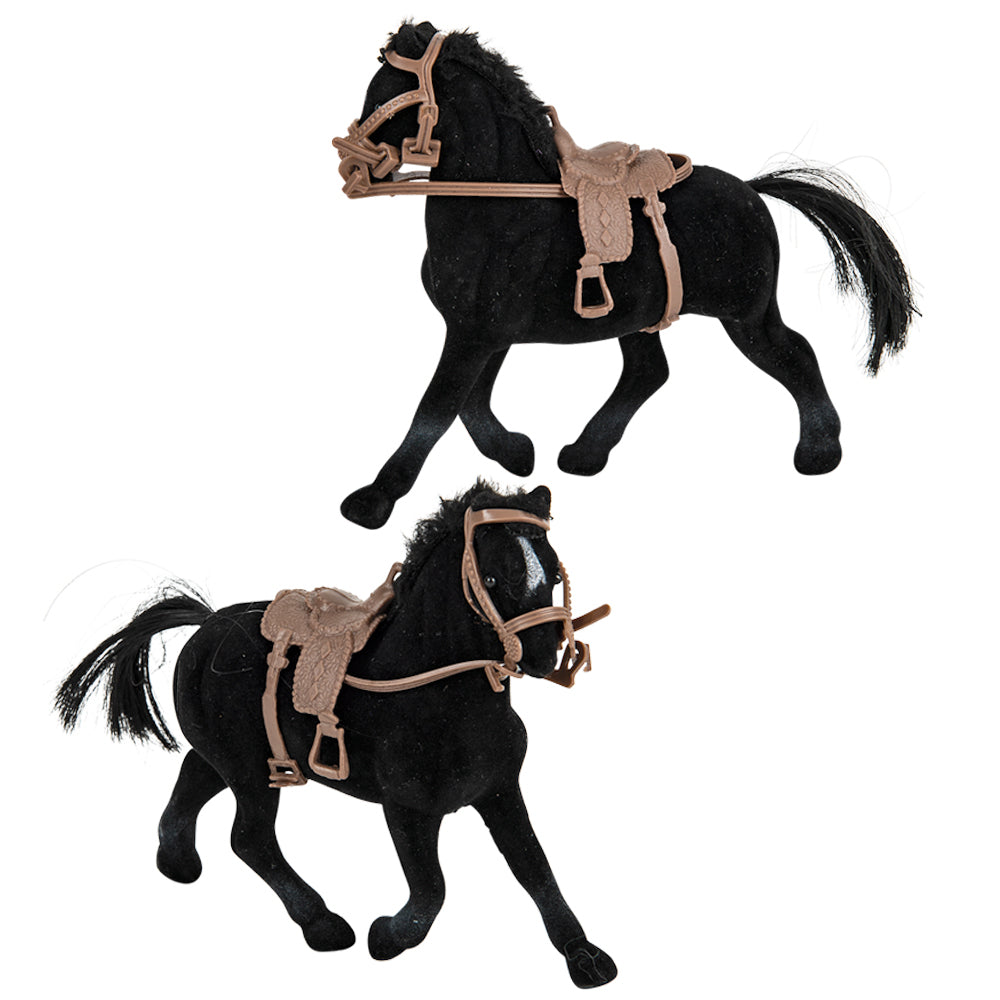 Flocked Horses (1 DZ)