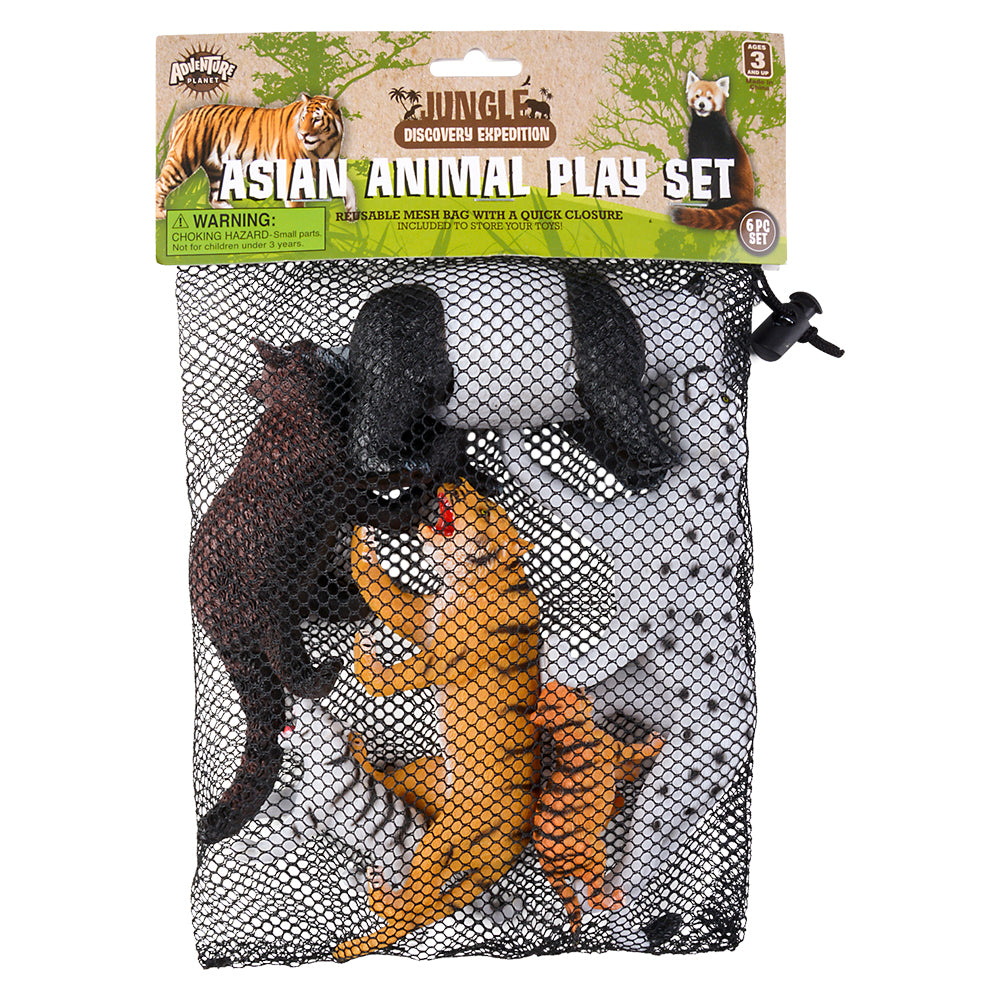 Asian Animal Assortment Mesh Bag Set