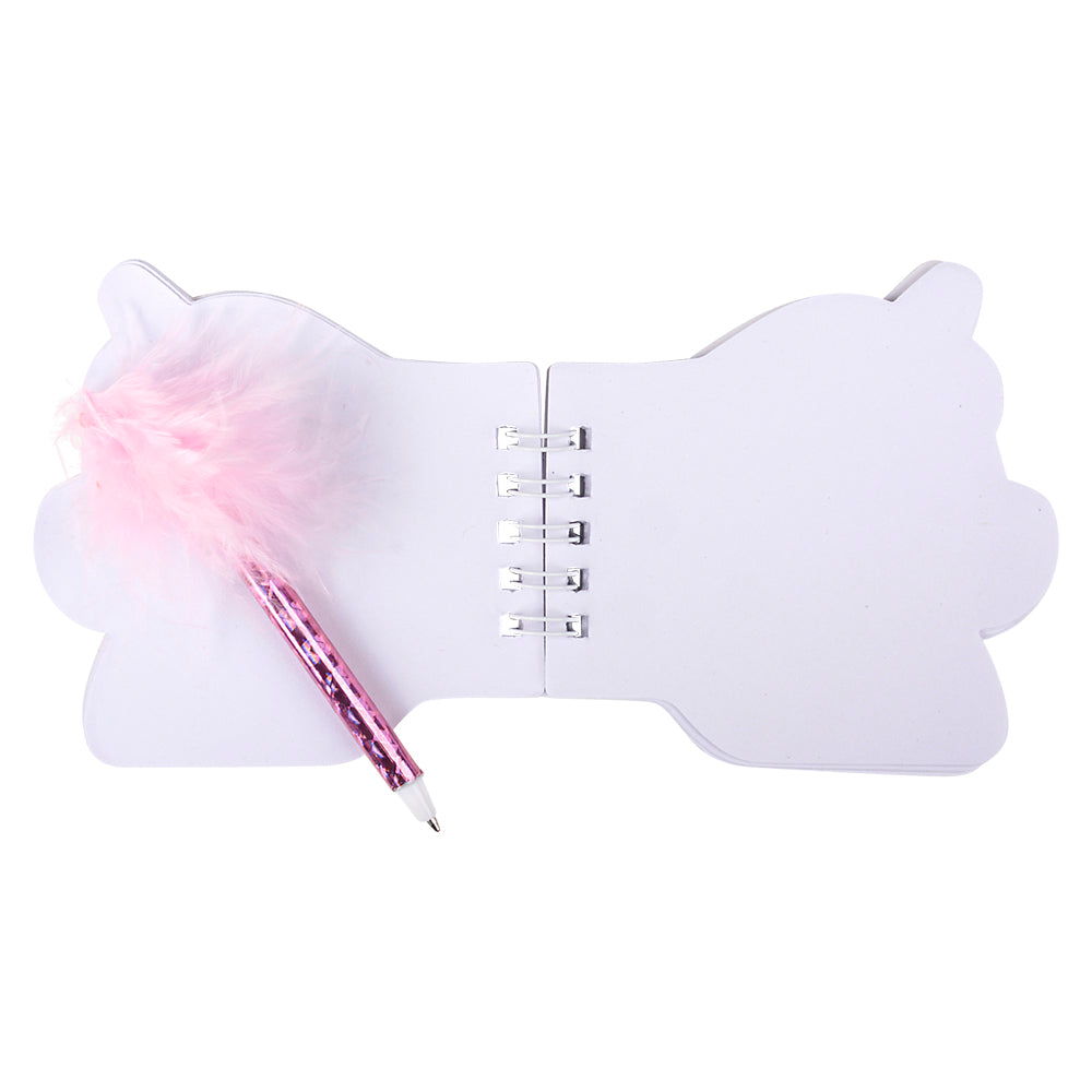 Unicorn Notebook With Feather Pen (1 DZ)