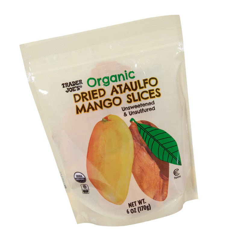Organic Dried Ataulfo Mango Slices 6 Oz