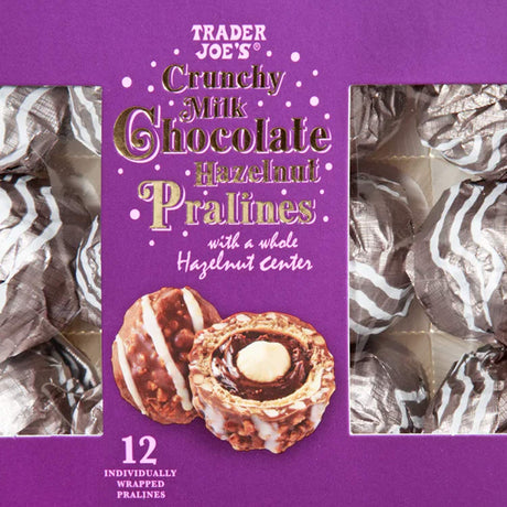 Crunchy Milk Chocolate Hazelnut Pralines 5.28 Oz