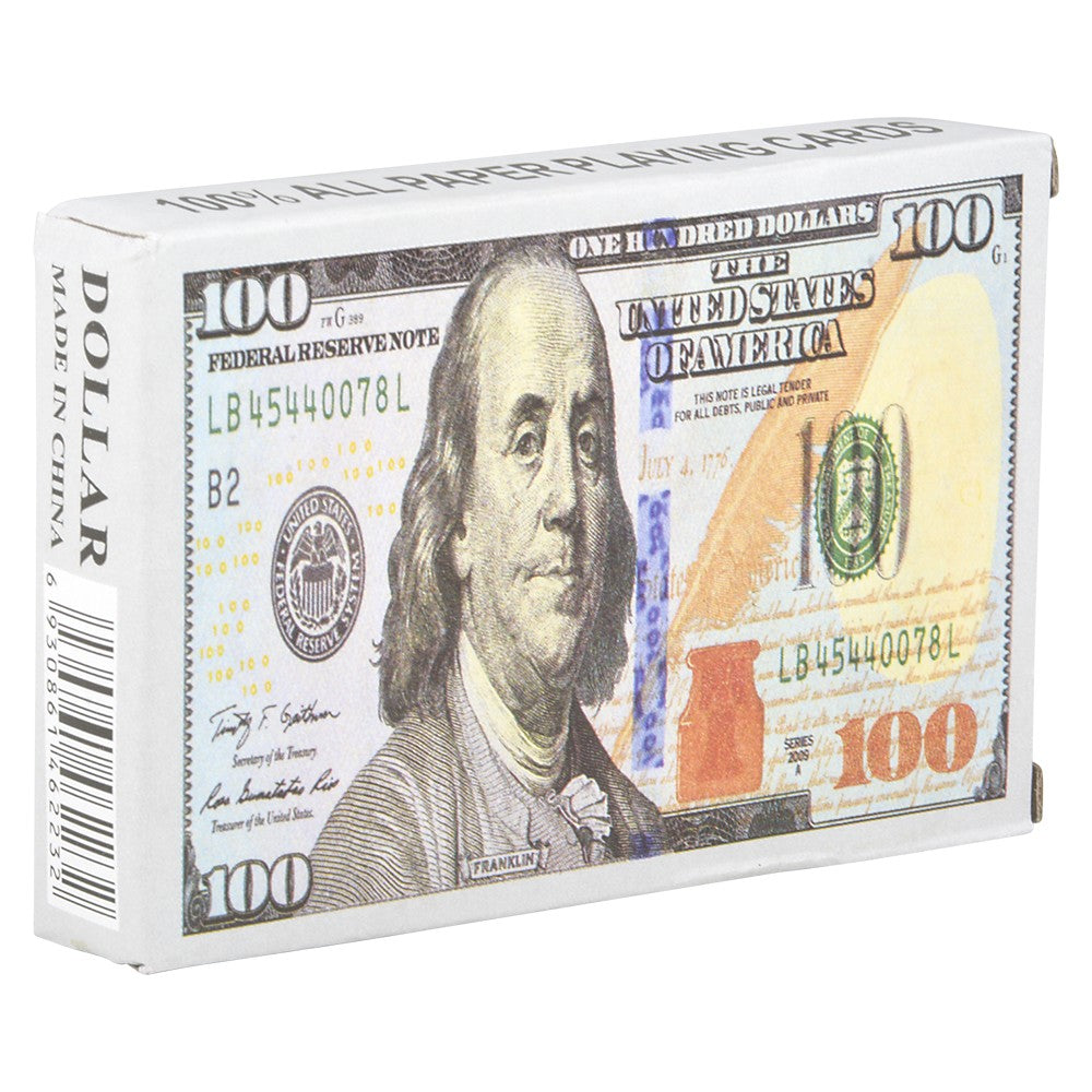 $100 Bill Playing Cards (1 DZ)