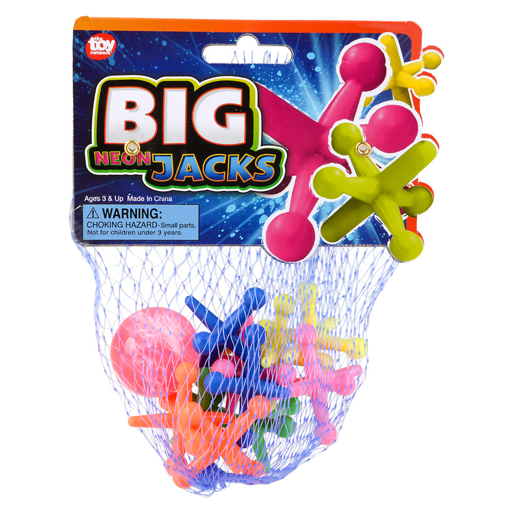 Big Neon Jacks Set 1.75" (1 DZ)