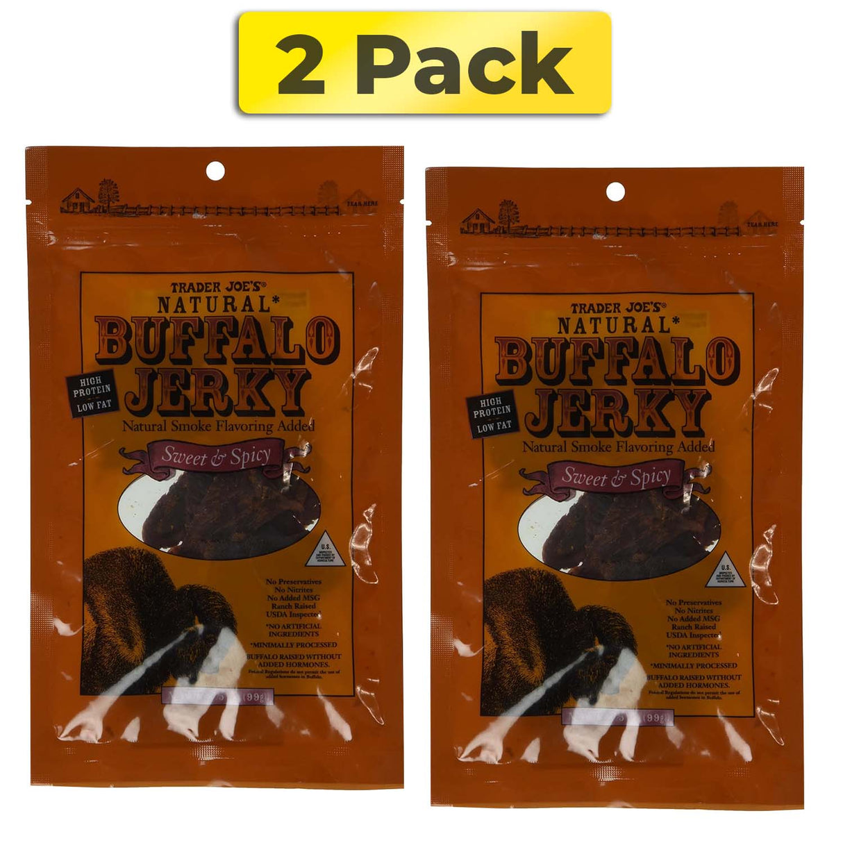 Trader Joe's Buffalo Jerky - Sweet & Spicy