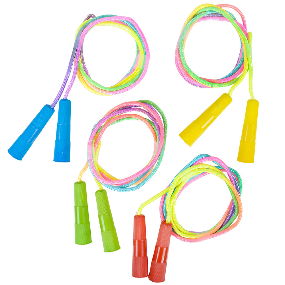 Rainbow Jump Rope 87" (1 DZ)