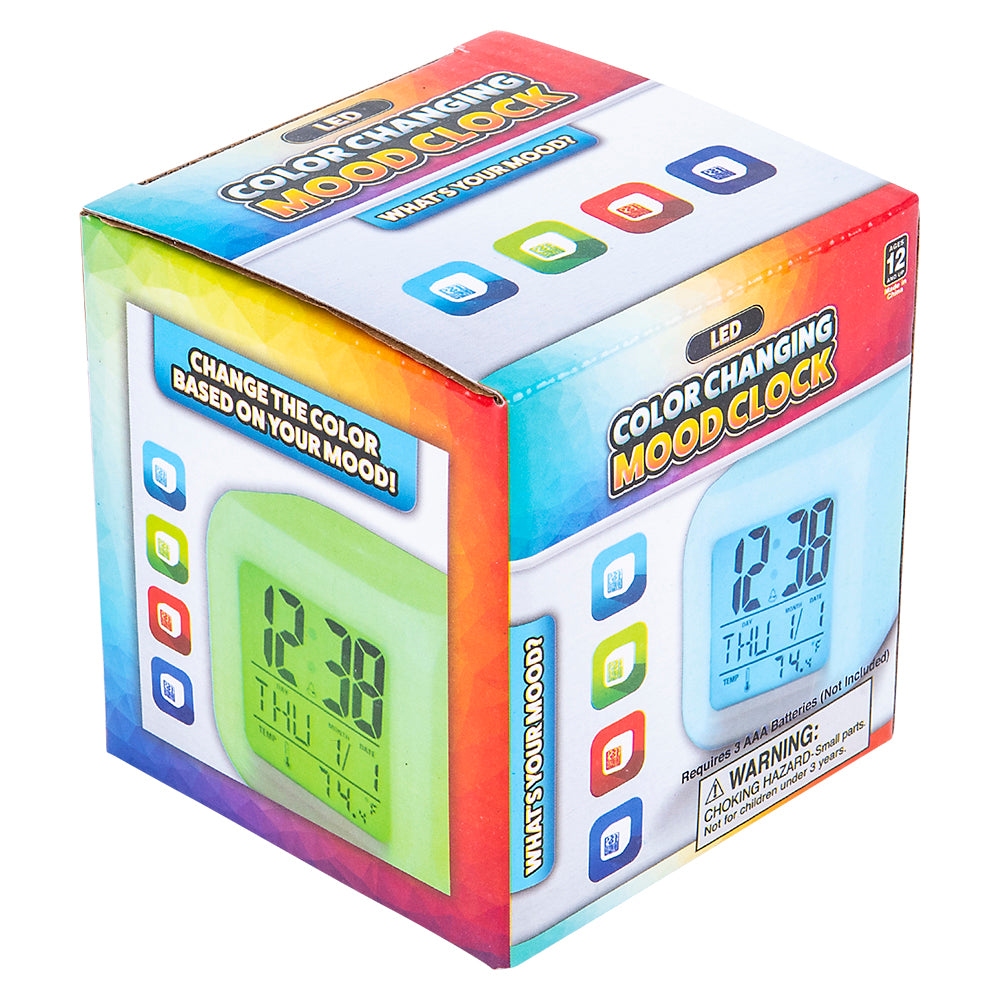 Color Changing LED Mood Clock