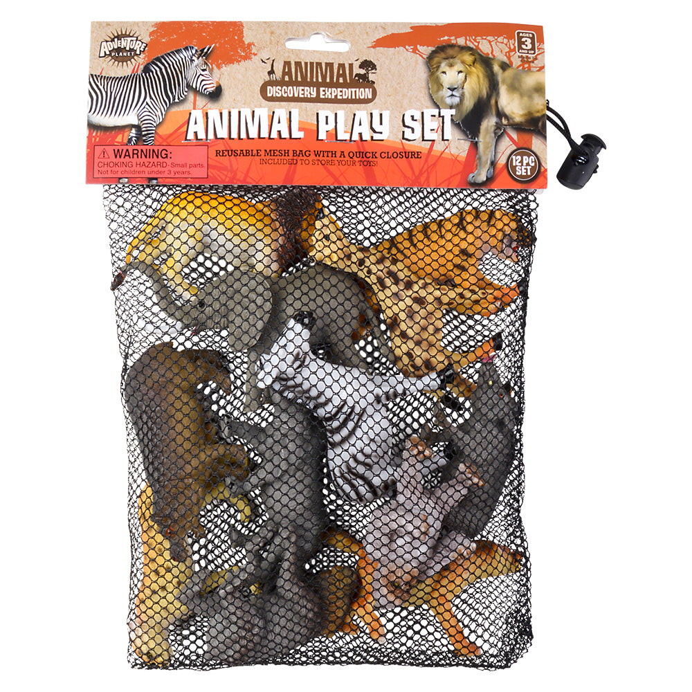 Animal Assortment Mesh Bag Set