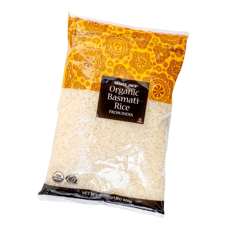 Trader Joes Organic Basmati Rice 2 Lb