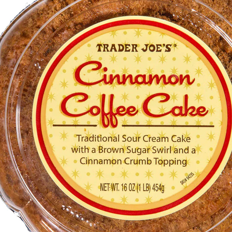 Trader Joe’s Cinnamon Coffee Cake 16 Oz