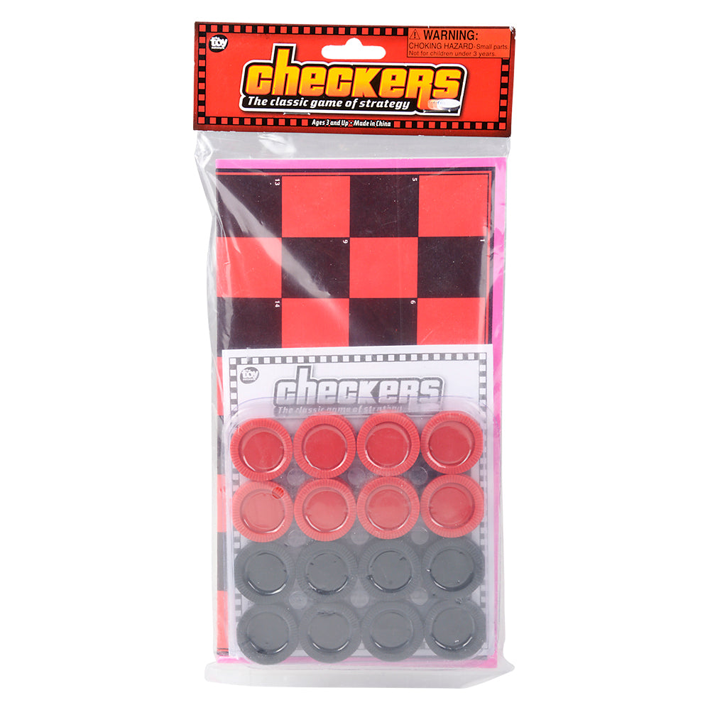 Checkers Set 11" x 9.75" (1 DZ)