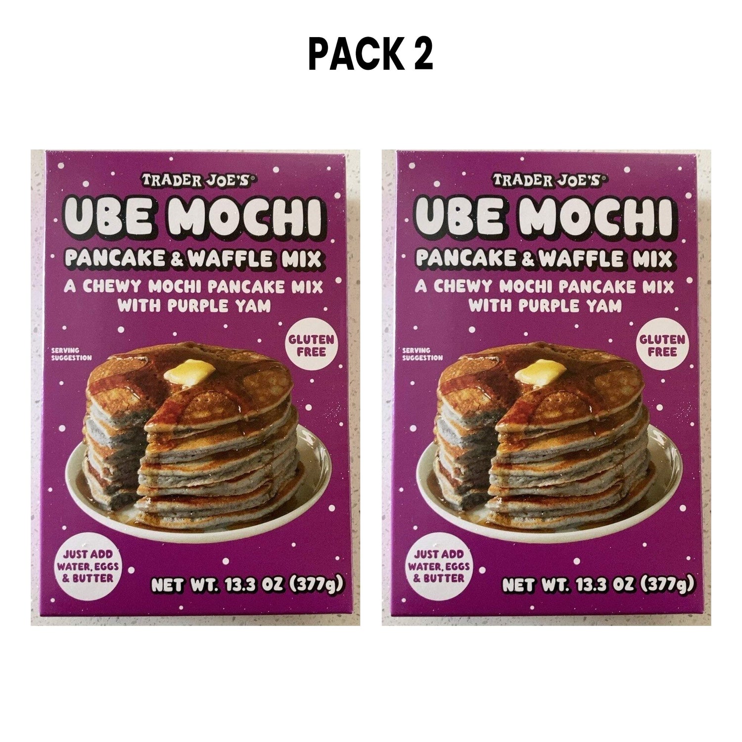 Ube Mochi Pancake & Waffle Mix 16 oz