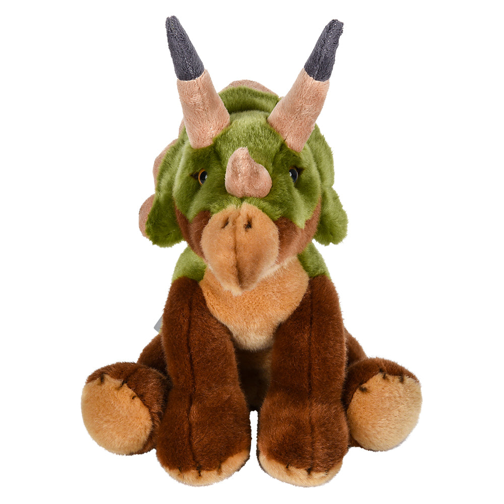 Plush Triceratops Floppy Toy 12"