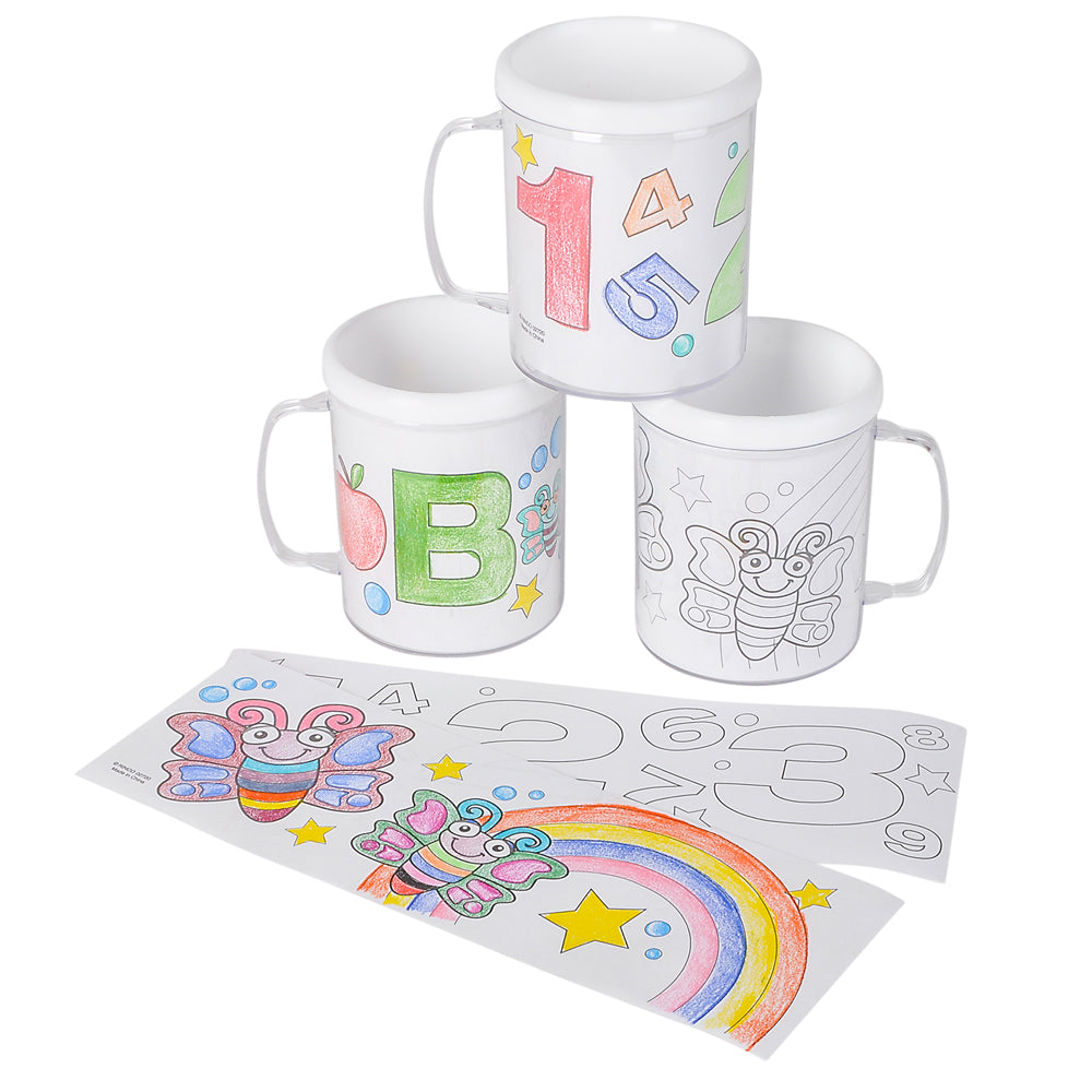 Coloring Mug (1 DZ)