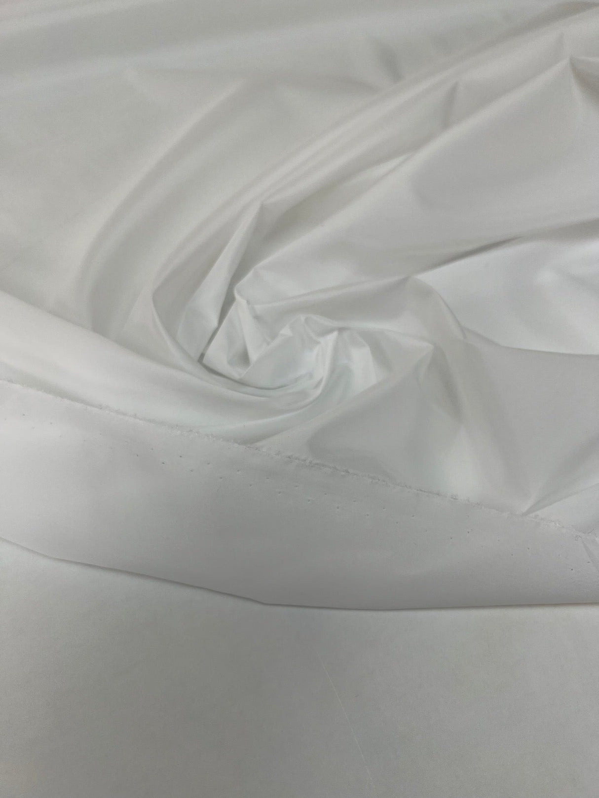 Italian White Polyester Lining Fabric