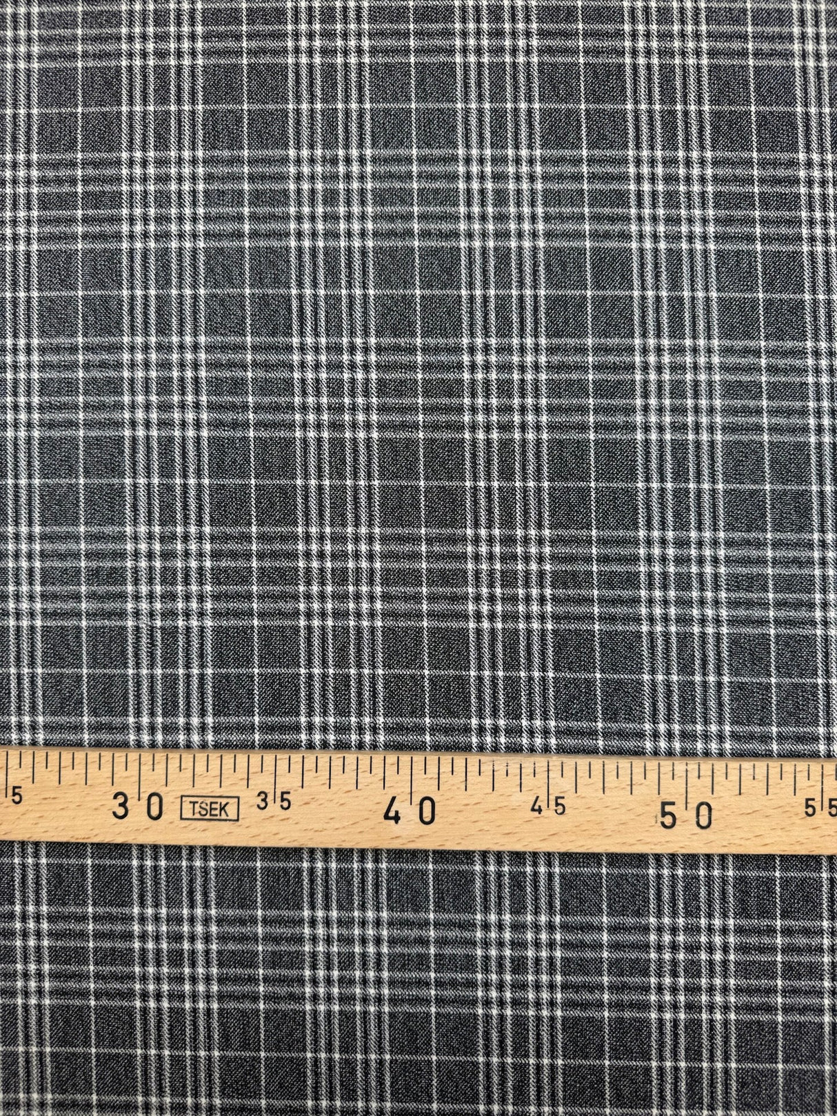 Cotton Twill Checked Jacket Fabric