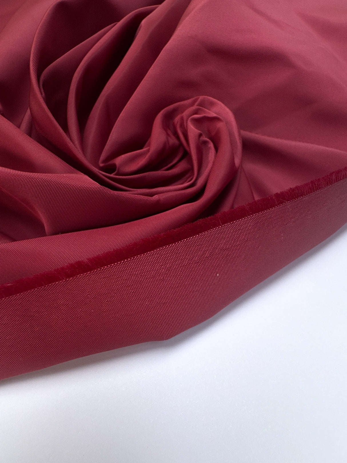 Red Polyamide Combined Woven Fabric