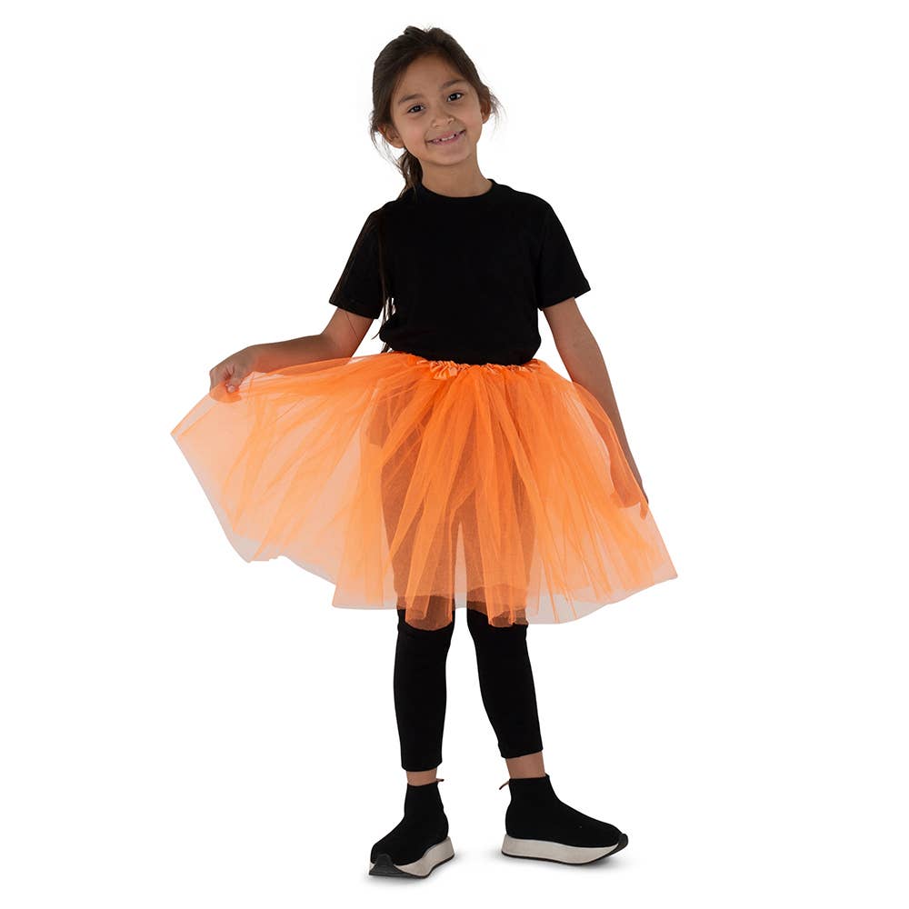 3 Layered Tutu Skirt, Set of 5 Colors - Kids