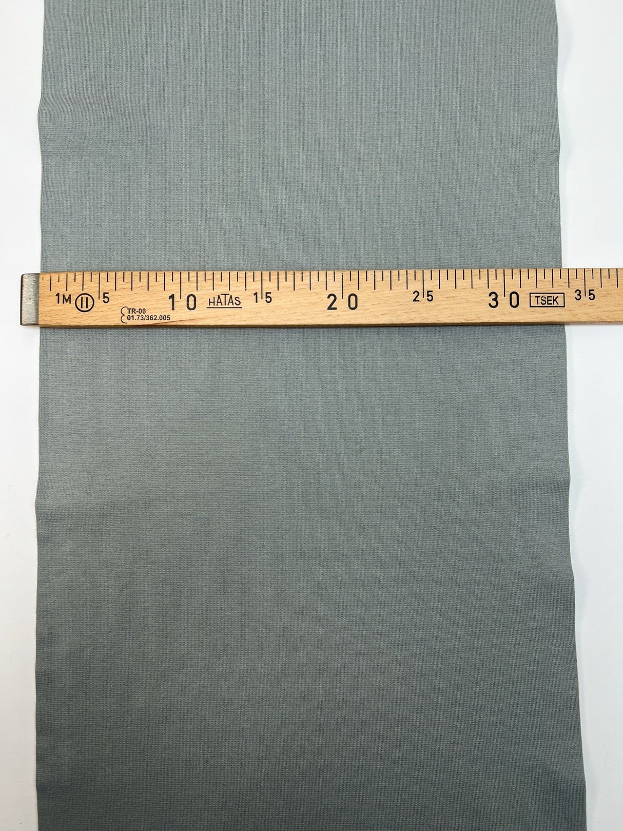 Cotton Rib Knit Gray