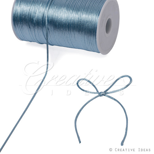 2Mm Rat-Tail (Chinese Knot) - 200 Yards (Blue Mist)