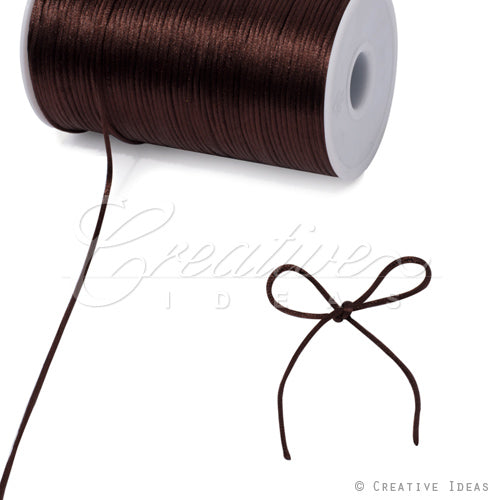 2Mm Rat-Tail (Chinese Knot) - 200 Yards (Brown)
