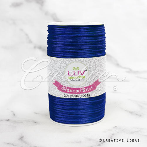 2Mm Rat-Tail (Chinese Knot) - 200 Yards (Royal Blue)