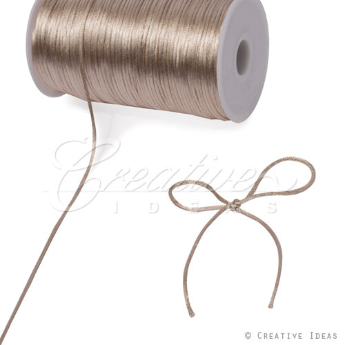 2Mm Rat-Tail (Chinese Knot) - 200 Yards (Toffee)