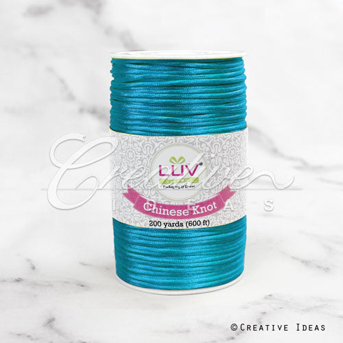 2Mm Rat-Tail (Chinese Knot) - 200 Yards (Turquoise)