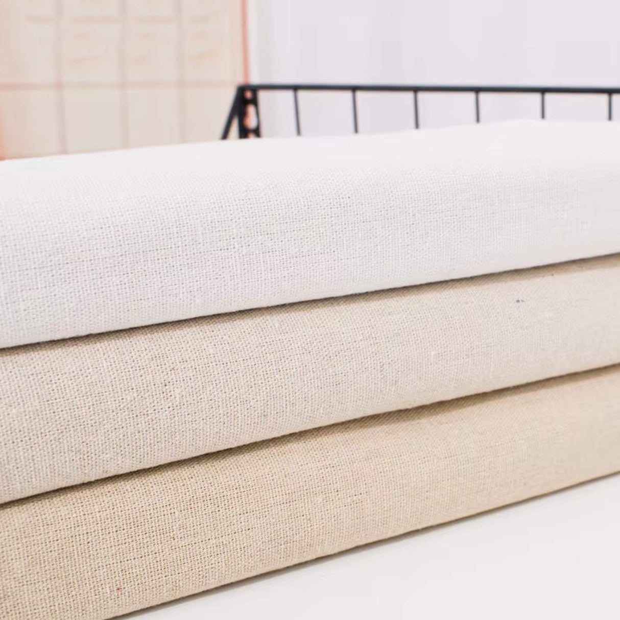 Cotton Linen Woven Fabric – DIY Sewing Material